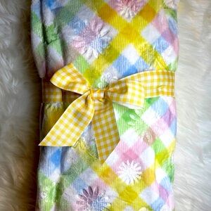 Spring Bloom Plush Throw NWT